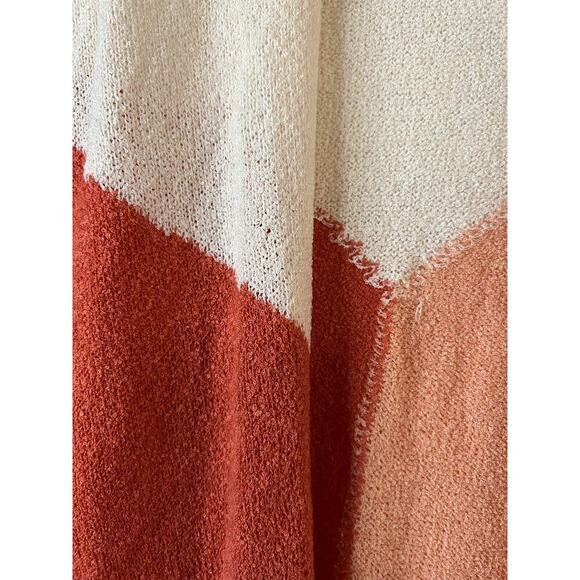 Skies and Blue Pink Open Front Cardigan Size Medium - Picture 2 of 5